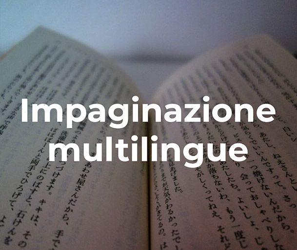 Impaginazione multilingue